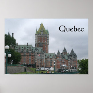 Póster Poster de Quebec