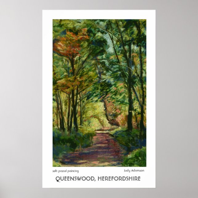Póster Poster de Queenswood, Herefordshire (Frente)