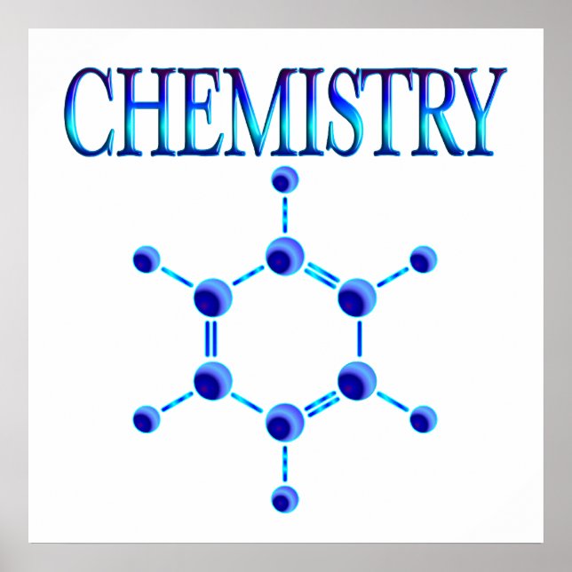 Póster Poster de Química (Frente)