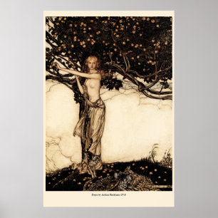 Póster Poster de Rackham Freya CC0050