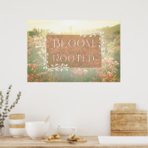 Poster De Rango Erica - Bloom Donde Estás Nacido