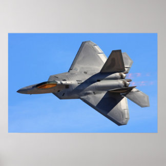 Póster Poster de Raptor F-22