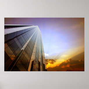 Póster Poster de rascacielos