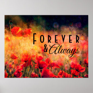 Póster Poster de recuerdo de los espías florales venecian