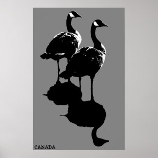 Póster Poster de recuerdo del Canadá Personalizado Poster