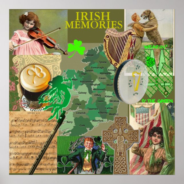 Póster POSTER de RECUERDOS IRLANDESES de 8,99 (Frente)