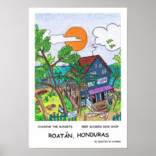 Póster Poster de Reef Gliders