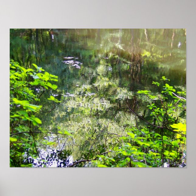 Póster Poster de reflexión encantado (Frente)