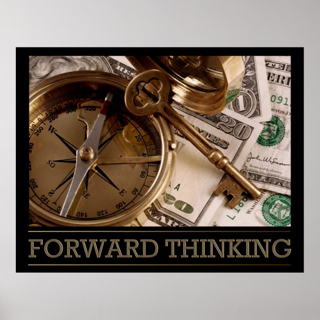 Póster Poster de reflexión hacia delante (Frente)