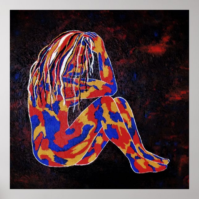 Póster Poster de reflexión profunda (Frente)