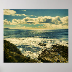 Póster Poster de Reflexiones Costeras