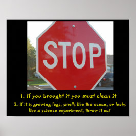 Póster Poster de refrigerador de Office