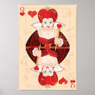 Póster Poster De Reina De Corazones