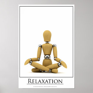 Póster Poster de relajación