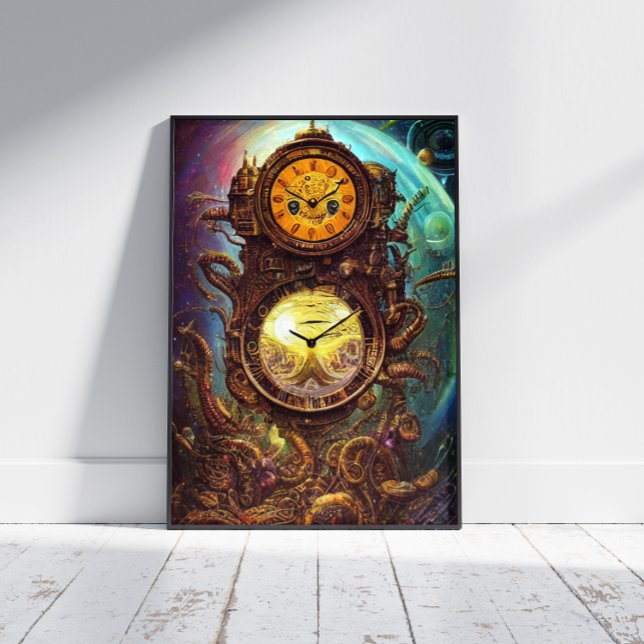 Póster Poster de reloj cósmico (Subido por el creador)