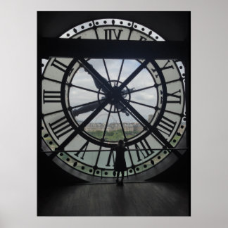 Póster Poster de reloj Musée d'Orsay