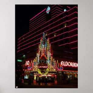 Póster Poster de Reno Nevada del centro turístico de