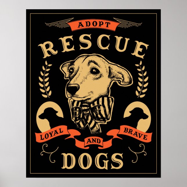 Póster Poster de rescate 1 (Frente)