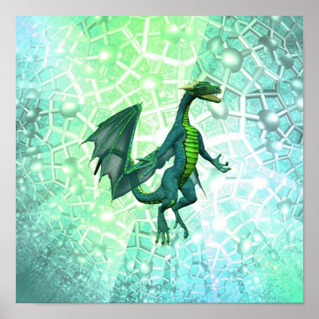 Póster Poster de Respiración de Dragones (Frente)