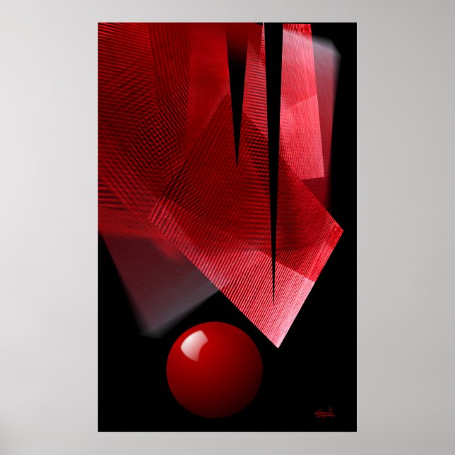 Póster poster de resumen de "Balance" (Frente)