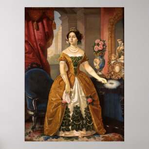 Póster Poster de retrato artístico