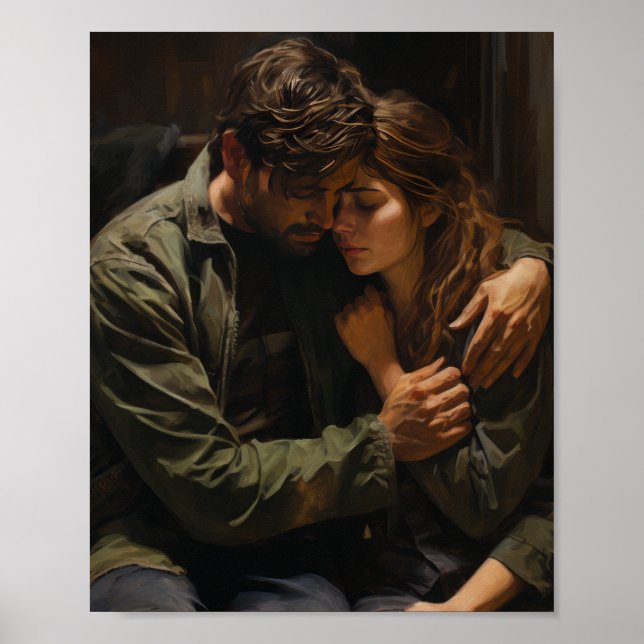 Póster Poster de Reunión de lágrimas - Emocional y conmov (Frente)