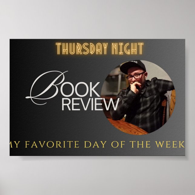 Póster Poster de Revisión de Libros Nocturnos del Jueves (Frente)