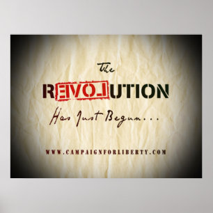 Póster Poster de Revolución