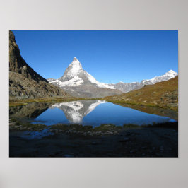 Póster Poster de Riffelsee Matterhorn