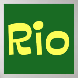 Póster Poster de Río