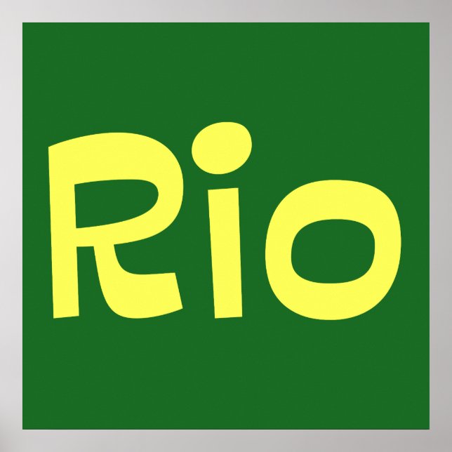 Póster Poster de Río (Frente)