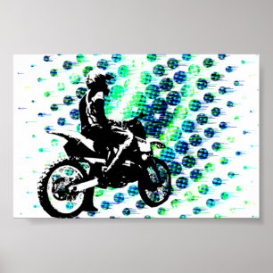 Póster poster de rizo 6x4 (semi-brillante)