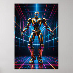 Póster Poster de robótica