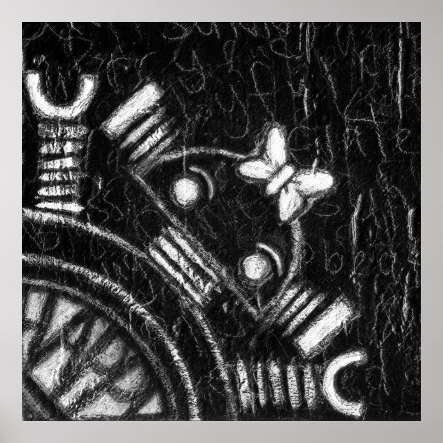 Póster Poster de robots felices (Frente)