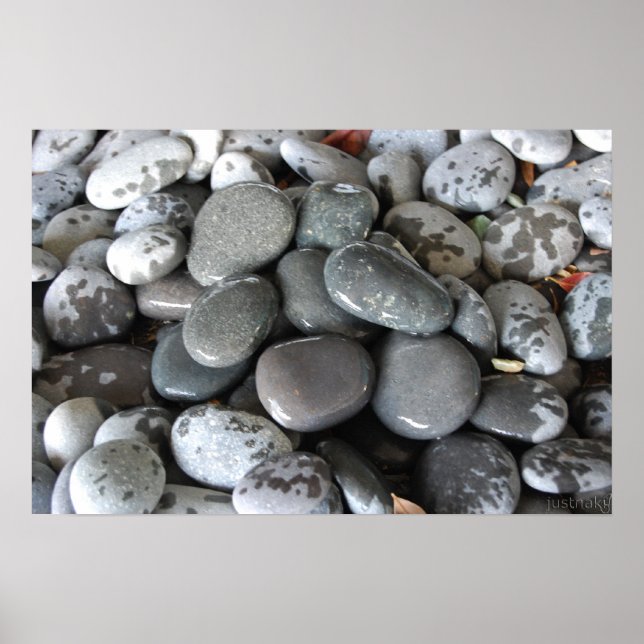 Póster poster de rocas de spa (Frente)