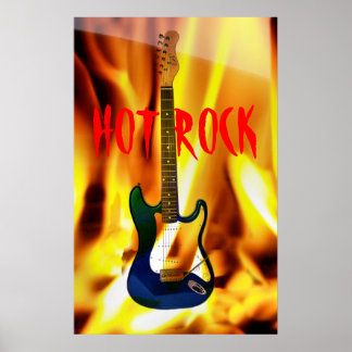 Póster Poster de Rock Caliente