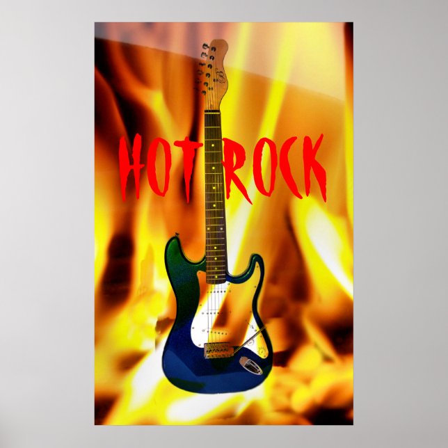 Póster Poster de Rock Caliente (Frente)