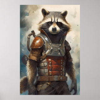 Póster Poster de Rocket Raccoon