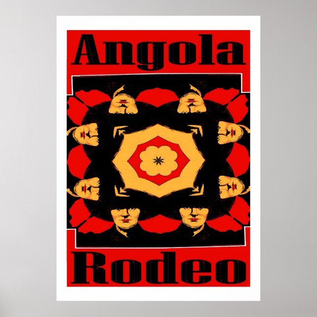 Póster Poster de Rodeo de Angola (Frente)