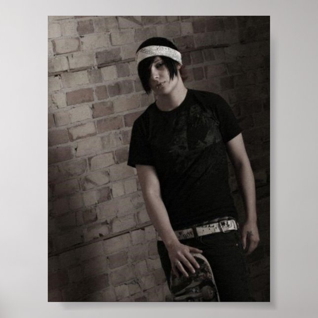 Póster Poster de Romeo Crash Skate (Frente)