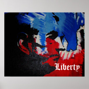 Póster Poster de Ron Paul [pintado a mano]
