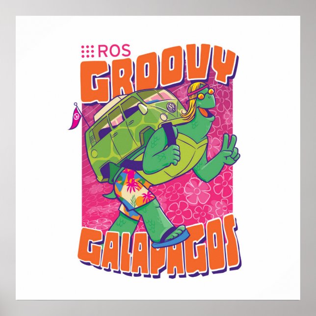 Póster POSTER de ROS Groovy Galápagos (Frente)