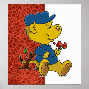 Póster Poster de Rosas de Ferald Eating