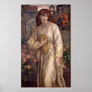 Póster Poster de Rossetti Beatrice CC0001