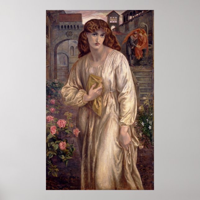 Póster Poster de Rossetti Beatrice CC0001 (Frente)