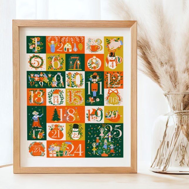 Póster Poster de Rótulo de Navidades de calendario antici (Subido por el creador)