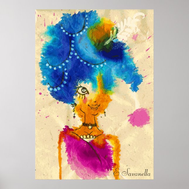 Póster Poster de Rouge Chica (Frente)