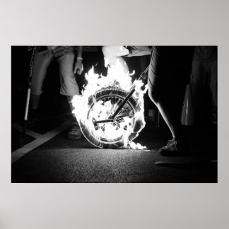 Póster Poster de ruedas calientes