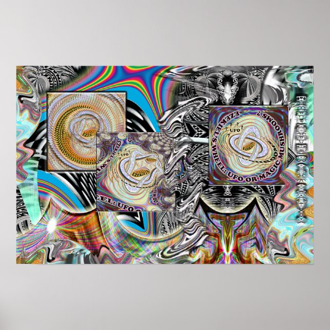 Póster Poster de Ruedas de Ezekiel (Frente)