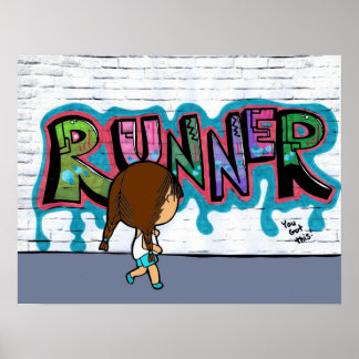Póster poster de "Runner on the Streets"